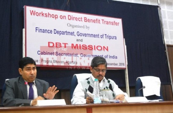 Modi Govtâ€™s mission hits MGNREGAâ€™s organized corruption in Tripura : Direct Benefit Transfer system to bring radical revolution against embezzlement of funds by CPI-M Govt 